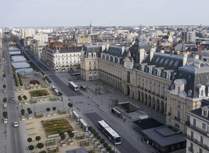 Rennes vu du ciel